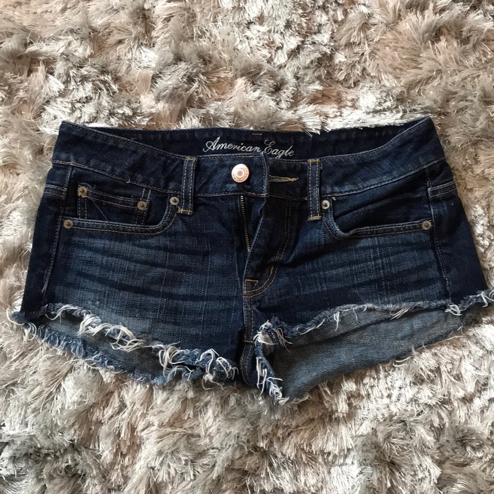 AEO mini jean short